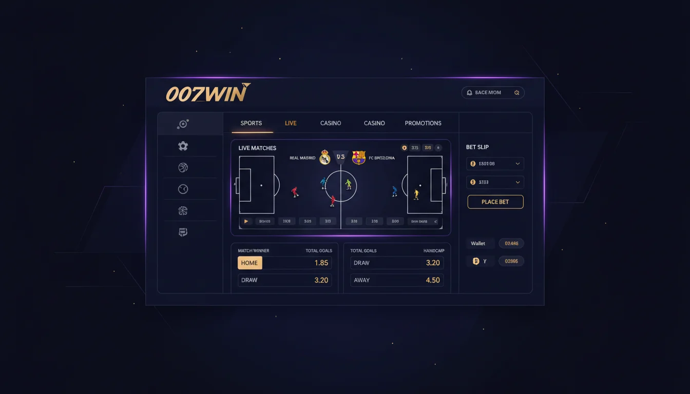 007Win Nhà Cái Uy Tín - Sòng Bạc Trực Tuyến Chuyên Nghiệp