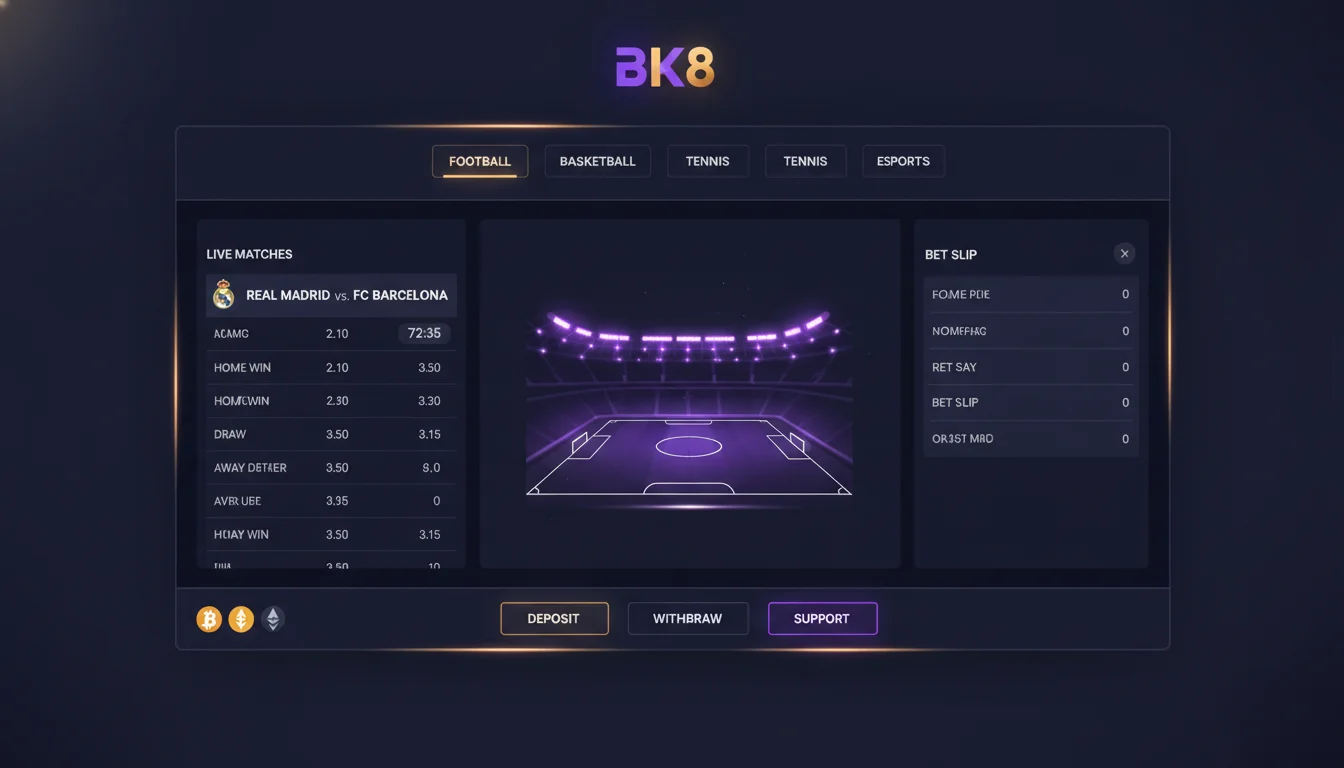 BK8 Nhà Cái Uy Tín - Sòng Bạc Trực Tuyến