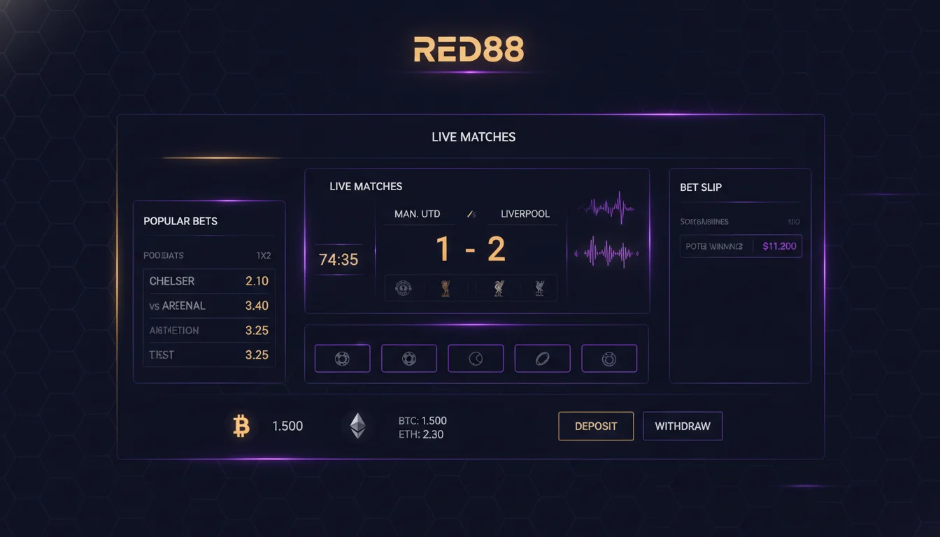 Red88 Nhà Cái Uy Tín - Sòng Bạc Trực Tuyến Hàng Đầu