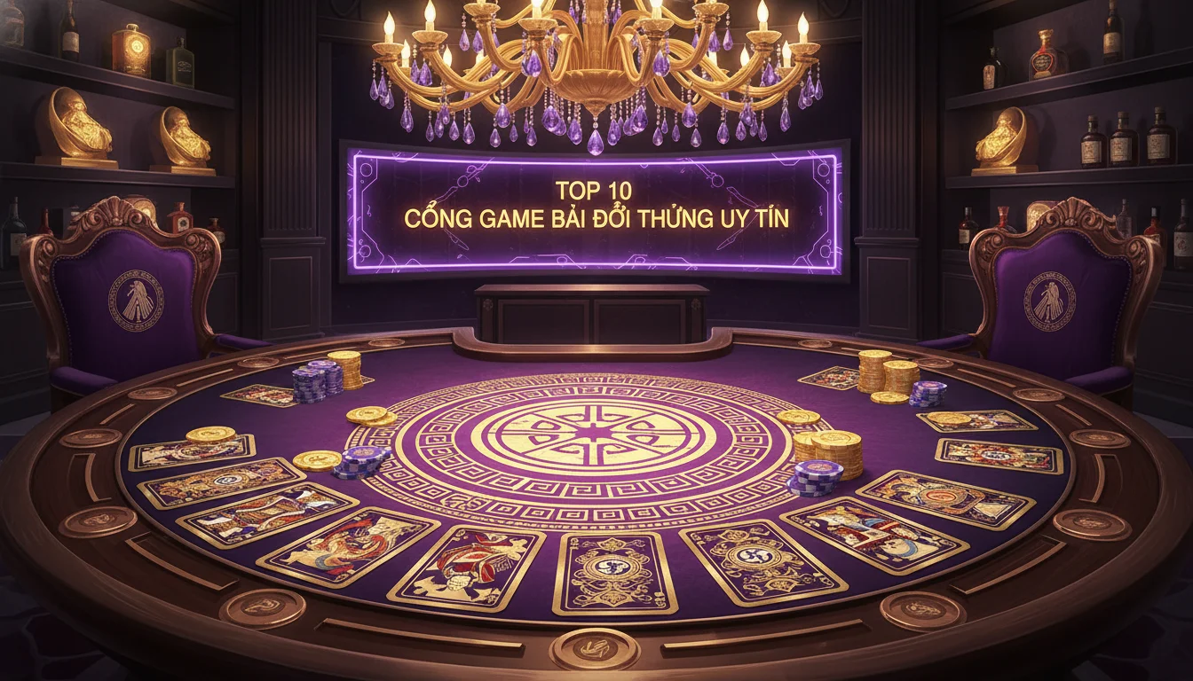 Top 10 cổng game bài đổi thưởng uy tín - Hướng dẫn Chi tiết và Đánh giá Uy tín