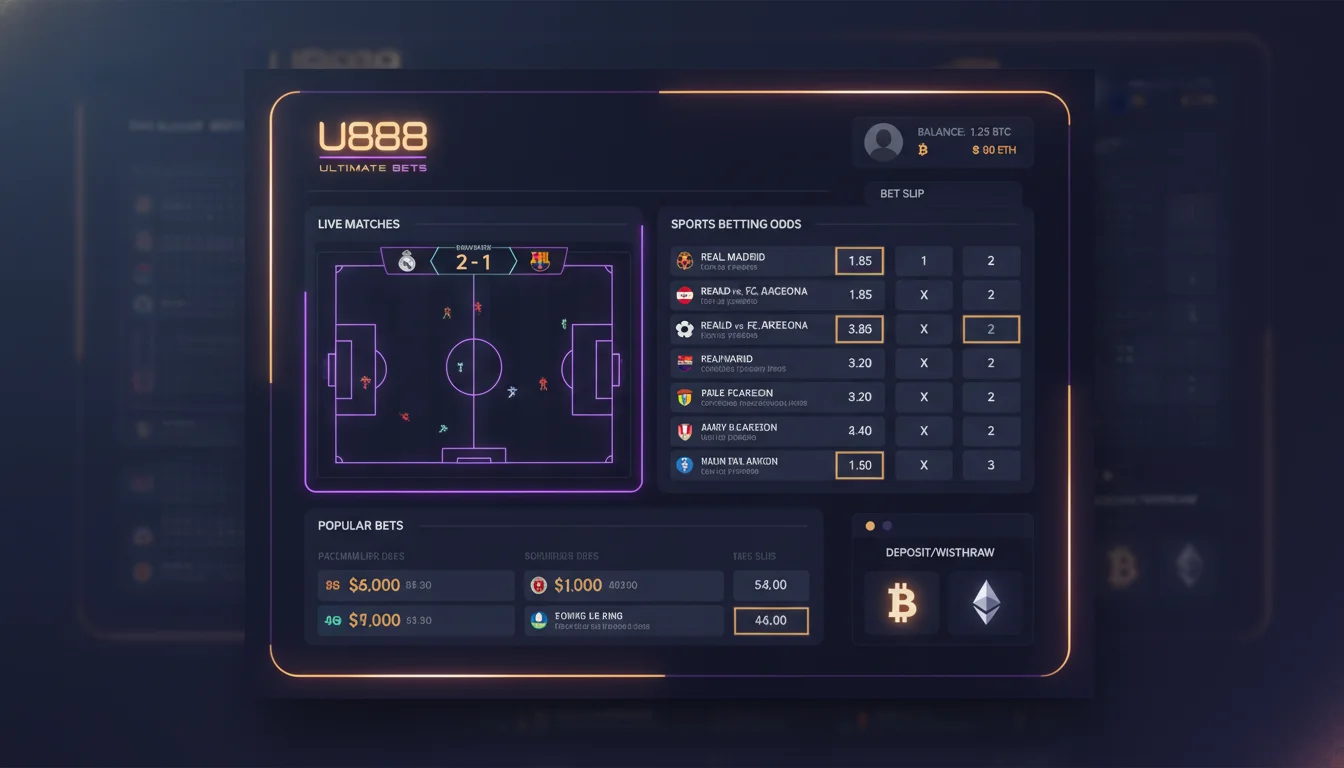 U888 Nhà Cái Uy Tín - Sòng Bạc Trực Tuyến Hàng Đầu